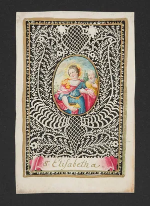 Schuler Auktionen AG - Spitzenbild "Hl. Elisabeth"