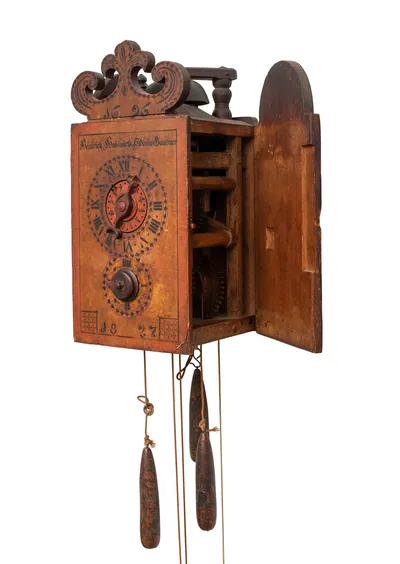 Schuler Auktionen AG - Davoser Holzräderuhr