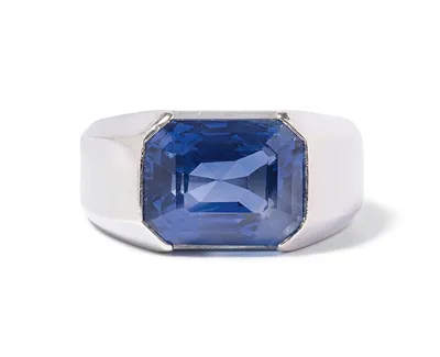 Schuler Auktionen AG - Seltener Ceylon-Saphir-Ring