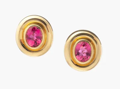 Schuler Auktionen AG - Tiffany Turmalin-Ohrclips