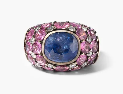 Schuler Auktionen AG - Saphir-Diamant-Ring