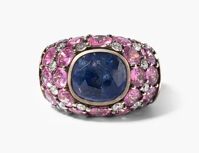 Schuler Auktionen AG - Saphir-Diamant-Ring