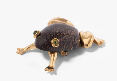 Schuler Auktionen AG - Fréderic Beziat Frosch-Brosche