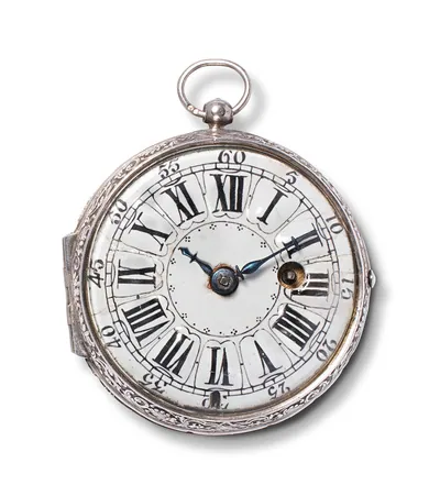 Schuler Auktionen AG - Grosse Silber-Spindeluhr, Jean Jacques, Paris, um 1730