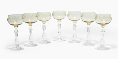 Schuler Auktionen AG - 7 Rieslinggläser