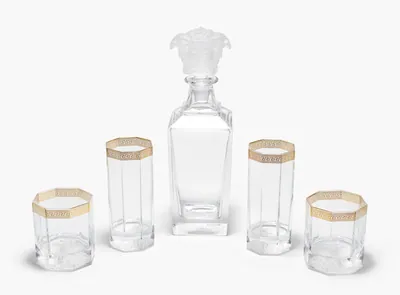 Schuler Auktionen AG - Versace, Karaffe und 8 Gläser "Medusa" 