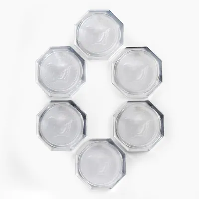 Schuler Auktionen AG - Versace, 6 Glasuntersetzer "Medusa" 