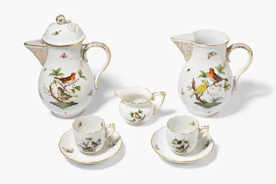Schuler Auktionen AG - Herend, Kaffeeservice "Rothschild"