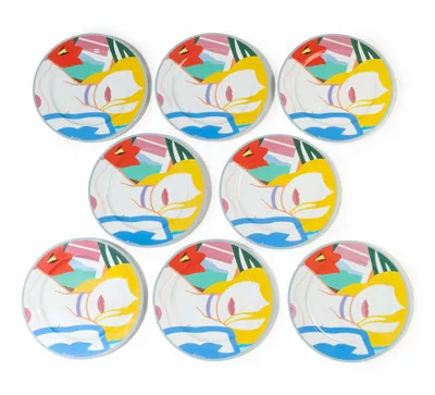 Schuler Auktionen AG - Rosenthal, Studio Linie, 8  Künstlerplatzteller "Blonde Vivienne"