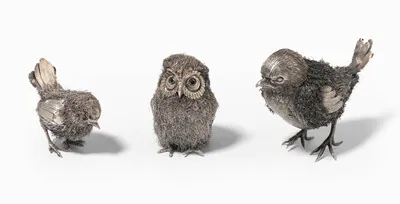 Schuler Auktionen AG - Lot: 3 kleine Tierfiguren, Italien 20.Jh. 