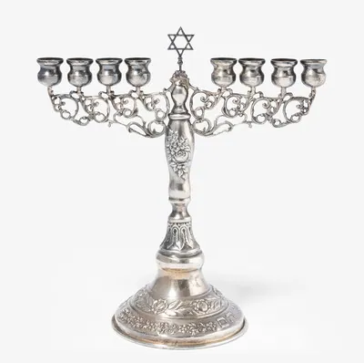 Schuler Auktionen AG - Kleiner Chanukkaleuchter, Israel 20.Jh. 
