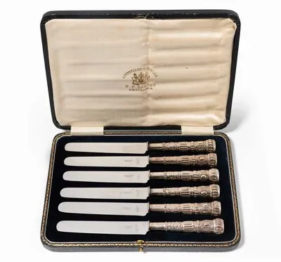 Schuler Auktionen AG - Set: 6 Dessertmesser, Holland um 1700