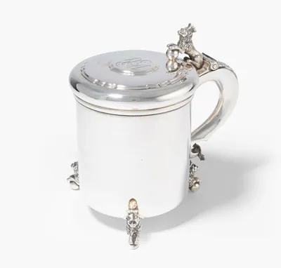 Schuler Auktionen AG - Grosser Deckelhumpen, Schweden 20.Jh. 