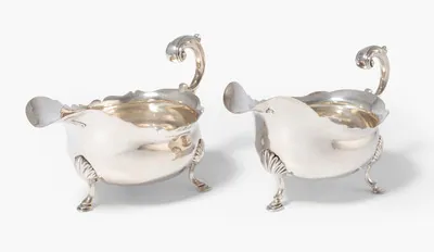 Schuler Auktionen AG - 1 Paar Saucièren, London 1761 / 1767