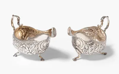 Schuler Auktionen AG - 1 Paar Saucièren, Dublin 1795