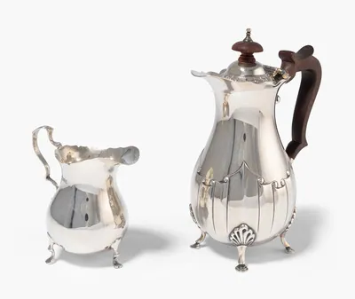 Schuler Auktionen AG - Lot: Mokkakännchen & Cremier, England Anfang 20.Jh.