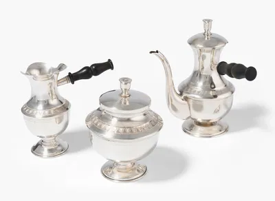 Schuler Auktionen AG - Kleiner Kaffeeservice, Mailand 20.Jh. 