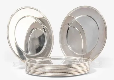 Schuler Auktionen AG - Lot: 12 Platzteller, 20.Jh. 