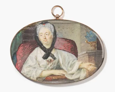 Schuler Auktionen AG - Porträtminiatur, Deutsche Schule, 18.Jh. 