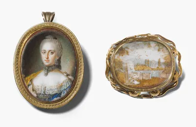 Schuler Auktionen AG - Porträtminiatur/Medaillon, 19.Jh. 