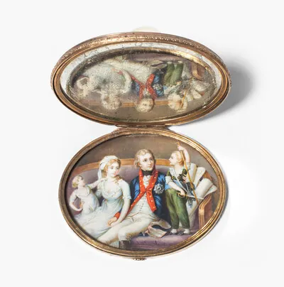 Schuler Auktionen AG - Familienporträt, Joseph Kaltner zugeschrieben 