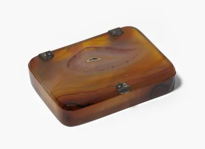 Schuler Auktionen AG - Achatdose, um 1900