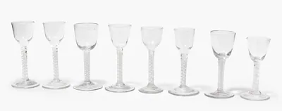 Schuler Auktionen AG - England, 8 Fadengläser