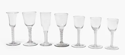 Schuler Auktionen AG - England, 7 Fadengläser