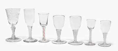 Schuler Auktionen AG - England, 7 Fadengläser