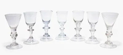 Schuler Auktionen AG - England, 7 Kelchgläser