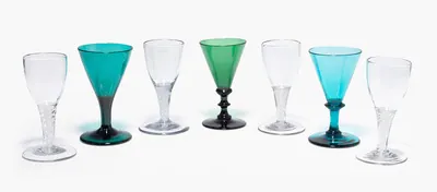 Schuler Auktionen AG - England, 7 Kelchgläser