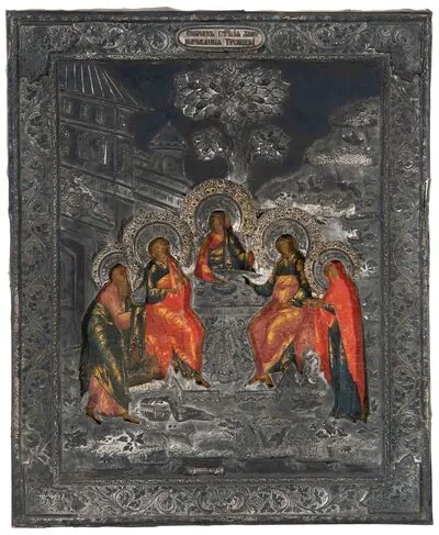 Schuler Auktionen AG - Gastmahl Abrahams mit Silberoklad