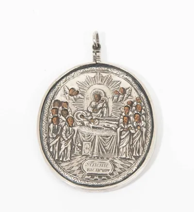 Schuler Auktionen AG - Anhängeikone mit Silberoklad