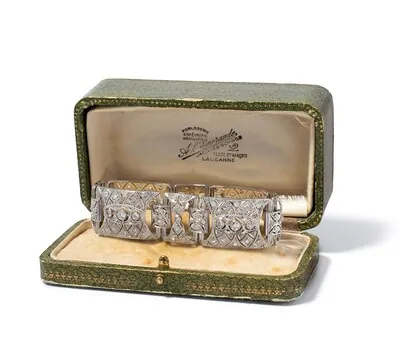 Schuler Auktionen AG - Art Déco Diamant-Bracelet