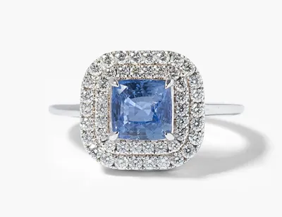 Schuler Auktionen AG - Saphir-Brillant-Ring