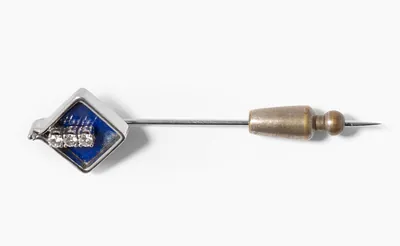 Schuler Auktionen AG - Lapislazuli- Anstecknadel