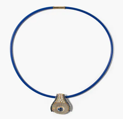 Schuler Auktionen AG - Saphir-Bergkristall-Collier