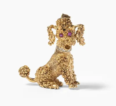 Schuler Auktionen AG - Pudel-Brosche