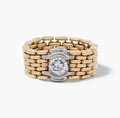 Schuler Auktionen AG - Kettenring mit Brillant