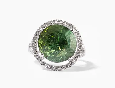 Schuler Auktionen AG - Turmalin-Brillant-Ring