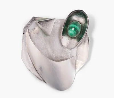 Schuler Auktionen AG - Alberto Zorzi Design-Malachit-Brosche