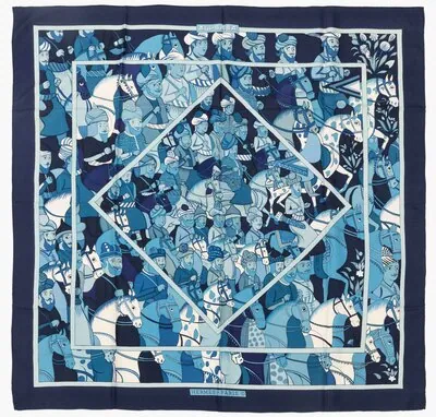 Schuler Auktionen AG - Hermès, 2 Foulards "Ali-Baba" und "Les Voitures a Transformation"