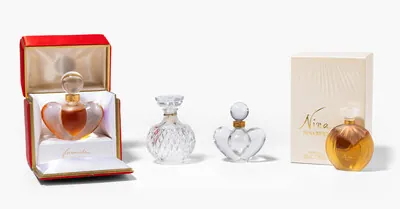Schuler Auktionen AG - Lalique für Nina Ricci, 4 Flakons "Nina", "Farouche" und "Capricci"