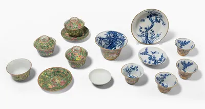 Schuler Auktionen AG - Benjarong Teeset-Teile