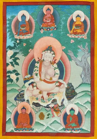 Schuler Auktionen AG - Thangka eines Mahasiddha