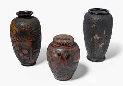 Schuler Auktionen AG - Lot: 3 Tokanabe-Objekte