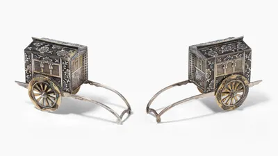 Schuler Auktionen AG - 1 Paar Salz- und Pfefferstreuer