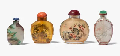 Schuler Auktionen AG - Lot: 4 Snuff Bottles