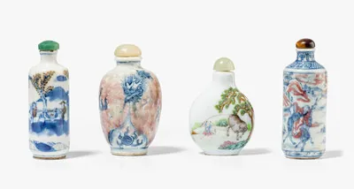 Schuler Auktionen AG - Lot: 4 Snuff Bottles