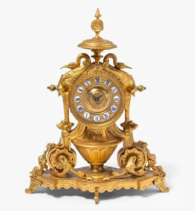 Schuler Auktionen AG - Doppelseitige Kaminuhr 